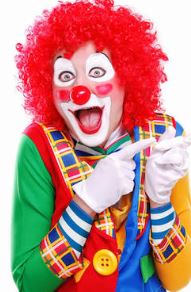 clown for kids birthday party