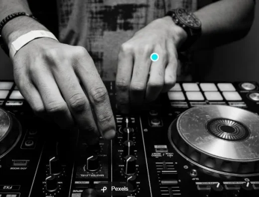 DJ animation